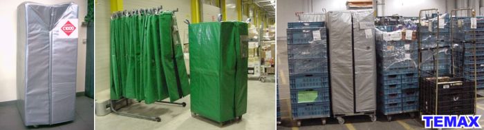 Temax roll container cover